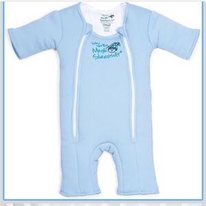Baby Merlin's Magic Sleepsuit - Blue